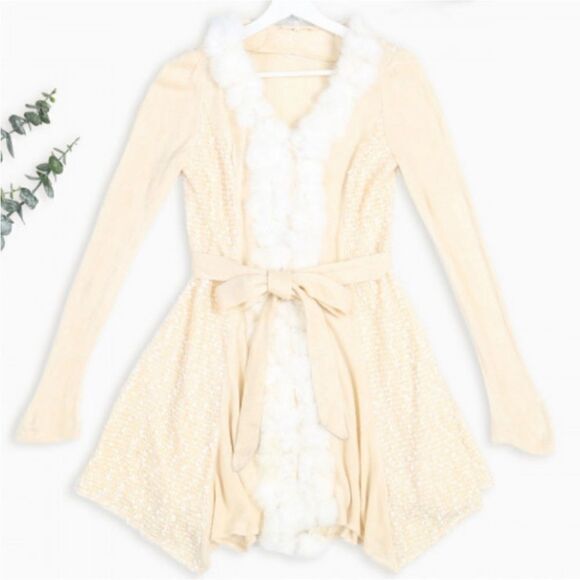 ‎Handmade Fur Detailed Cardigan - Picture 9 of 16